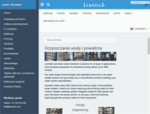 Tablet Screenshot of lenntech.pl