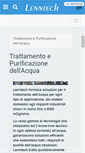 Mobile Screenshot of lenntech.it