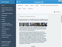 Tablet Screenshot of lenntech.it